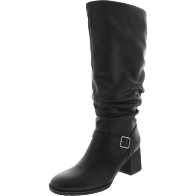 Женские сапоги до колена SOUL Naturalizer Frost черного цвета шириной 10 см (C, D, W) BHFO 7161