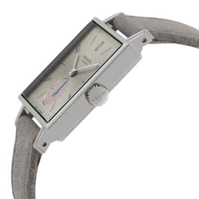 Pre-owned Nomos Tetra - Die Unerreichbare Hand Wind Silver Dial Ladies Watch 477