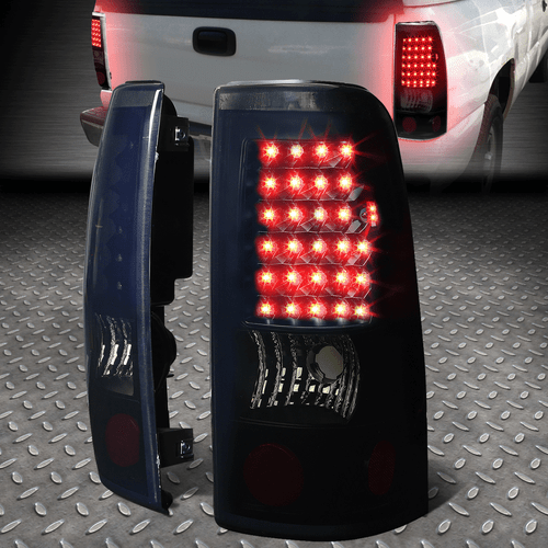 [ПОЛНЫЙ СВЕТОДИОД]ДЛЯ 99-03 CHEVY SILVERADO GMC SIERRA ЗАДНИЙ СТОП-СИГНАЛ, ТОНИРОВАННЫЙ