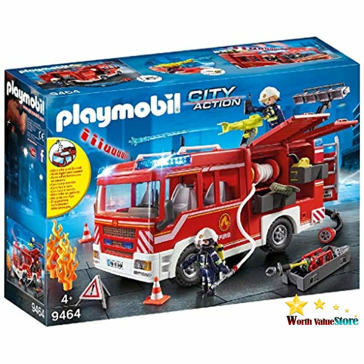carro de bomberos playmobil