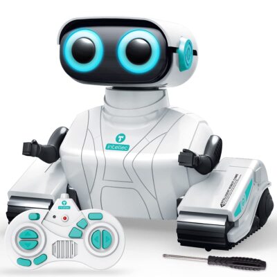 KaeKid Robots for Kids 2.4Ghz Remote Control Robot Toys with LED Eyes & Flexi...