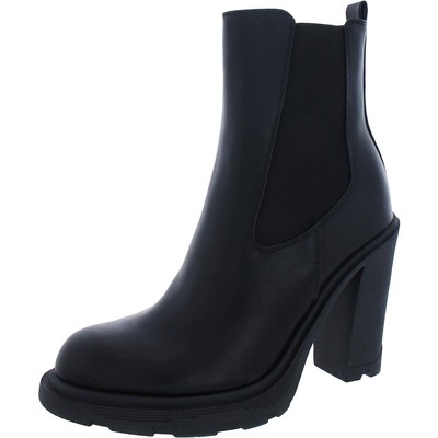 

Женские ботинки челси Nine West Ream 3 из искусственной кожи на каблуке BHFO 4941, Черный, Ream 3
