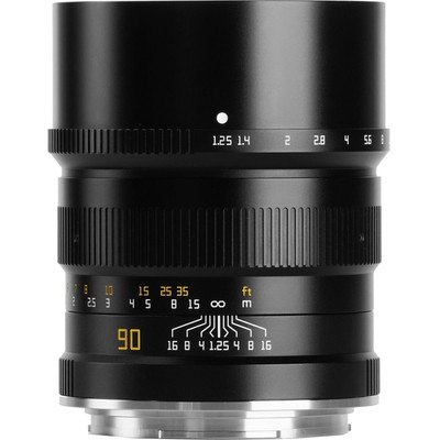 TTArtisan 90mm f/1.25 Lens for Fujifilm GFX, Black #TT90125GFX