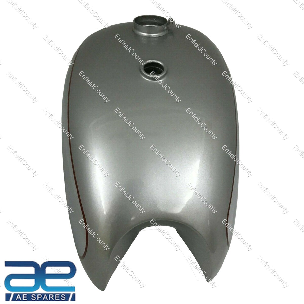 BSA GOLDSTAR CHROME FUEL TANK 4 GAL WITH CAP With TAP RUBBER PLUG & BREATHER PIPE 