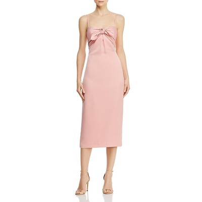 

Женское розовое платье-футляр миди с разрезом спереди Rachel Zoe Marla  BHFO 2380, Tulip