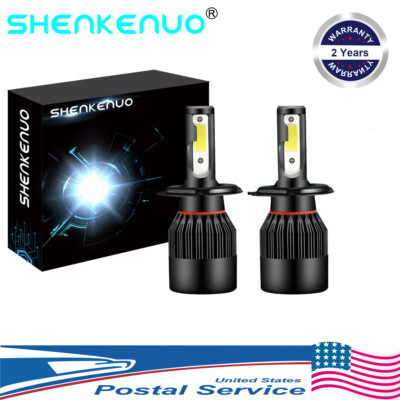 LED Front Headlight Lamp Bulbs Conversion Kit 6000K C9 For Mazda MPV 1996-2006
