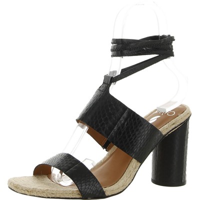 

Sarto Franco Sarto Женские черные кожаные туфли на каблуке 9 средний (B,M) BHFO 7190, Black leather, AOB13