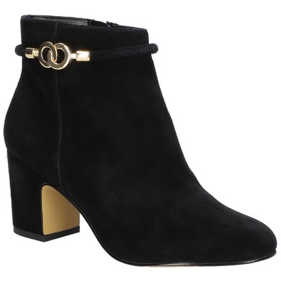 

Черные замшевые ботильоны Bella Vita Womens Diaz 6 Medium (B,M) BHFO 3170, Black suede, Diaz