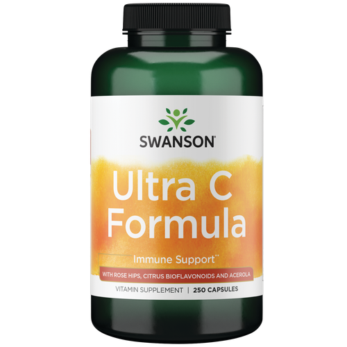 Капсулы Swanson Ultra Vitamin C Formula, 500 мг, 250 шт.