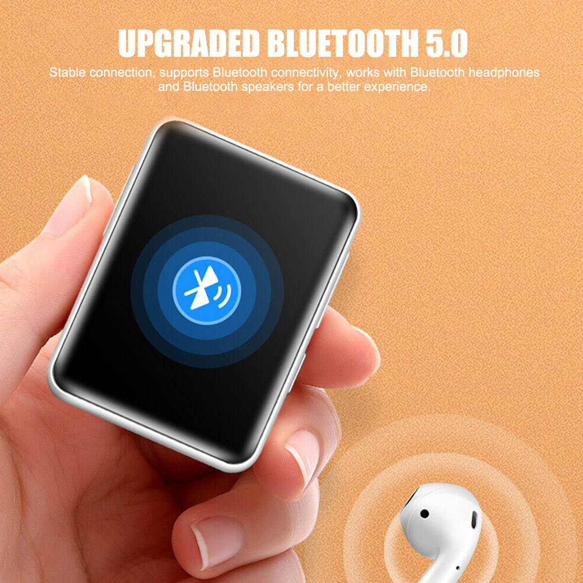 Touch Screen Bluetooth 5.0 HIFI Android MP3 MP4 Music Video Player  Support 128G