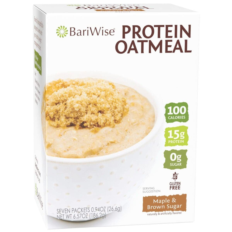 Bariwise Low-Carb High Protein Oatmeal / Instant Diet Hot Oatmeals - Maple & ...