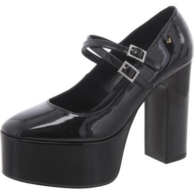 Женские каблуки Aqua Womens Emmy на регулируемой платформе с патентом Mary Jane BHFO 0851