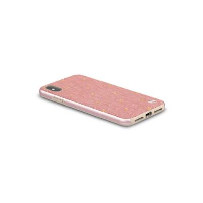 Тонкий жесткий чехол Moshi Vesta для iPhone XS Max, розовый цвет Macaron #99MO116302