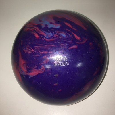 USED 15# Ebonite Maverick Reactive Resin Bowling Ball - 3 15/16