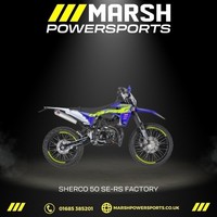 Sherco 50cc SE-RS Factory Model - Sherco Main Dealer - Reserve NOW!