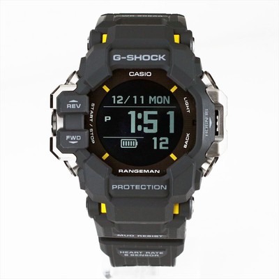 Pre-owned Casio G-shock Master Of Rangeman Gpr-h1000-1jr Black Men's Watch In Box