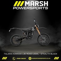Komodo L3E Road Legal in Stealth Black - Komodo Main Dealer - Reserve NOW!