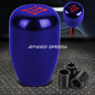 5-СТУПЕНЧАТАЯ КОРОБКА ПЕРЕДАЧ MT/МЕХАНИЧЕСКАЯ КОРОБКА ПЕРЕДАЧ M10 X 1.5 АЛЮМИНИЕВАЯ РУЧКА ПЕРЕКЛЮЧЕНИЯ ПЕРЕДАЧ С КОРОТКИМ ХОДОМ СИНЕГО ЦВЕТА