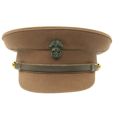 special ww1 民間用　us army brown cotton hat WWI U.S. Army Officer's Visor Hat or Cap Brown, 7 1/4 at