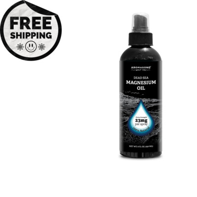Magnesium Oil Spray - Large 8oz Size - Extra Strength - 100% Pure for Less Sting