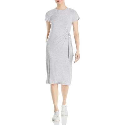 

Женское повседневное платье-футболка миди Marc New York Performance BHFO 1581, Grey heather
