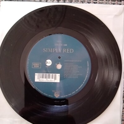 Simply Red,Something Got Me Started,1991 East West 7'' Vinyl Single