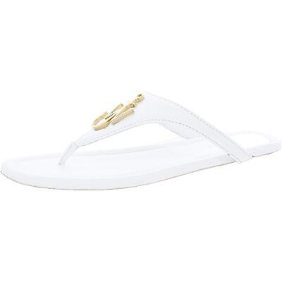 Женские босоножки на плоской подошве JW Anderson, украшенные кожей, BHFO 3932