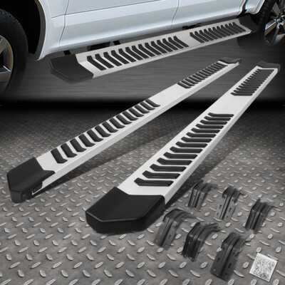 ДЛЯ 99-16 FORD F250-F550 SUPERCREW CAB 6 АЛЮМИНИЕВЫХ БОКОВЫХ ПОДНОЖЕК