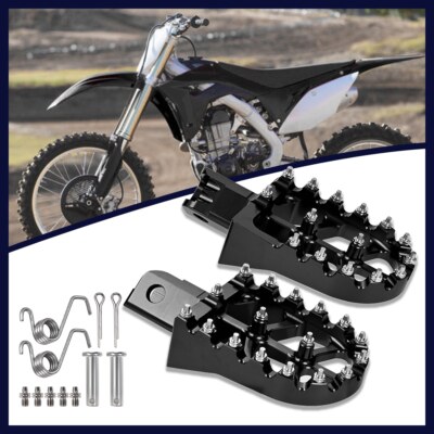For Honda CRF110F 2013-2024 CRF125F 2014-2024 Aluminum FootPegs Foot Pegs Rests