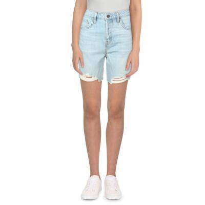 

Женские джинсовые шорты Hidden Jeans Destroyed Mom Denim BHFO 9939, Light blue, HD4115MLT
