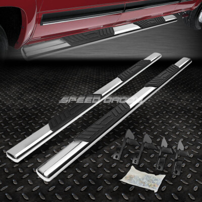 ДЛЯ 99-16 FORD SUPERDUTY CREW CAB 5-ЦВЕТНАЯ ОВАЛЬНАЯ БОКОВАЯ ПОДНОЖКА NERF BAR RUNNING BOARD