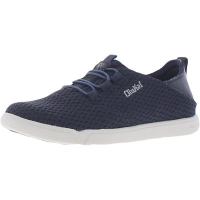 

OluKai Boys Alapa Navy Slip On Sneakers Shoes 11 Medium (D) Little Kid BHFO 0116, Trench blue/trench blue