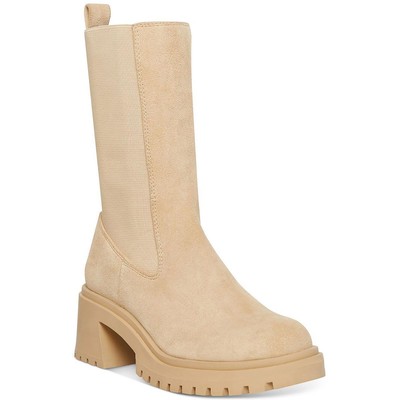 Женские нерешительные коричневые сапоги до середины икры Steve Madden 8.5 Medium (B,M) BHFO 9794