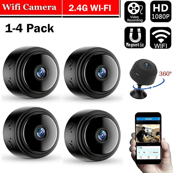 Mini Wireless Hidden Spy Camera Wifi IP Home Security 1080P HD Night Vision Cam - Image 153