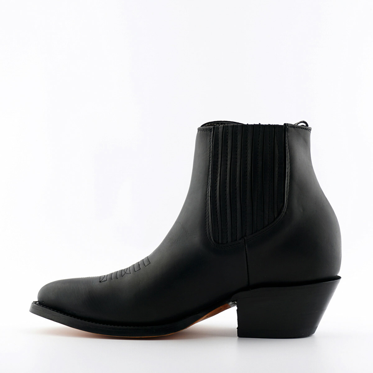 GRINDERS GRINDERS HERREN MAVERICK SCHWARZE LEDERSTIEFEL WESTERN COWBOY STIEFEL