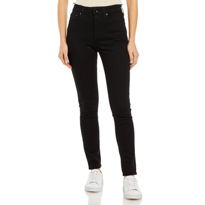 

Черные повседневные джинсы скинни Rag - Bone Womens Nina Denim с высокой посадкой  BHFO 9702, Черный