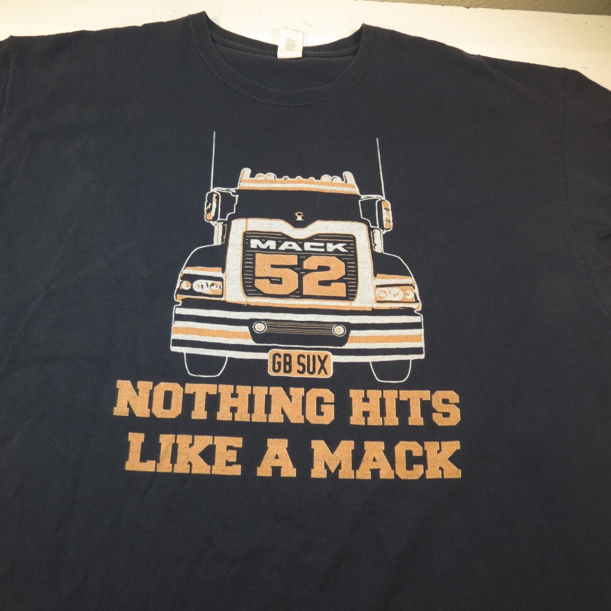 MACK TRUCK NOTHING HITS LIKE A MACK TEE T SHIRT Mens 3XL XXXL