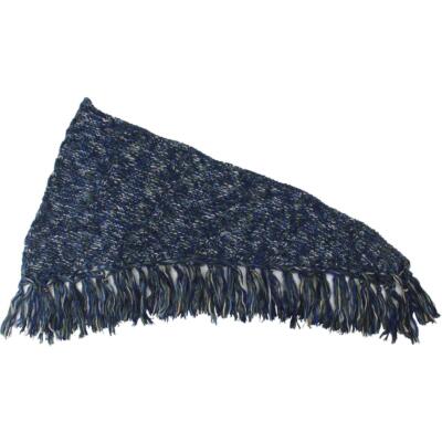 

Женский треугольный шарф из синели с кисточками Collection Eighteen темно-синий O/S BHFO 4850, Navy