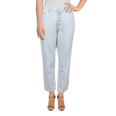 Джинсы Vervet женские Emma Blue Button Fly Light Wash Denim 26 BHFO 2559