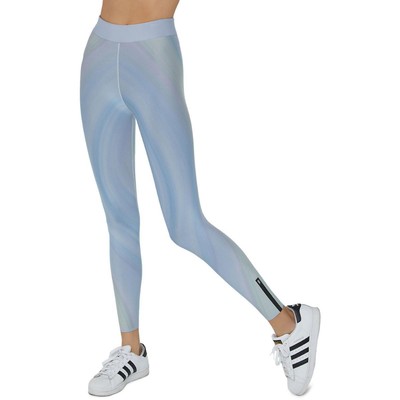 Женские леггинсы Cor Womens Blue High Rise для фитнеса бега и йоги Athletic M BHFO 5373