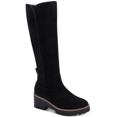 Aqua College Женские черные сапоги до колена Shoes 9 Medium (B,M) BHFO 2082