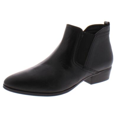 

Женские кожаные ботильоны Naturalizer Becka, черные кожаные, 5,5, средний (B,M) BHFO 6683, Black leather, Becka