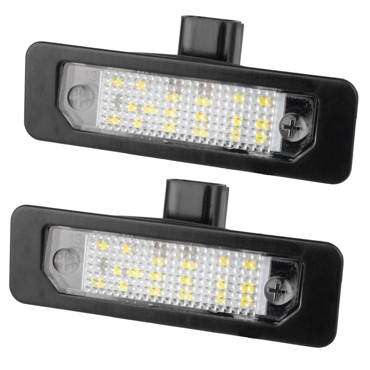 2x License Plate Light LED White Lamp For Ford Flex Taurus Mustang Focus Edge