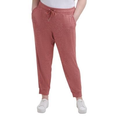 

Calvin Klein Performance Womens Knit Marled Casual Jogger Pants Plus BHFO 4909