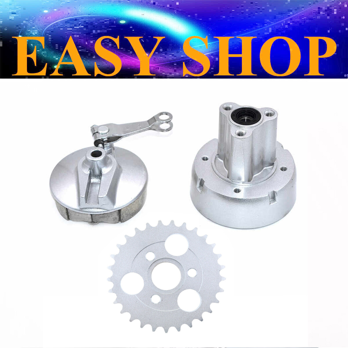 Rear Wheel Hub Drum Brake Shoes 420 29 Tooth Sprocket Honda Monkey Z50 Z50J Z50R