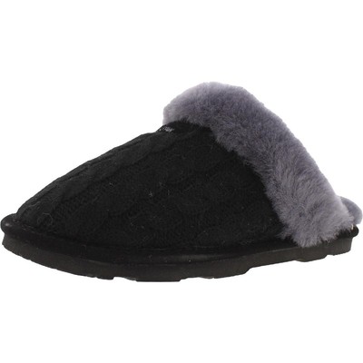 

Женские тапочки-мулы Bearpaw Effie, черные букле, размер 8,5, средний (B,M) BHFO 1532, Black/grey, Effie