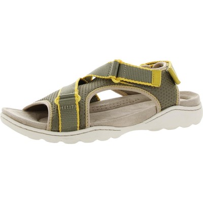 

Женские сандалии Clarks Amanda Stroll Green Sport Sandals Shoes 8 Medium (B,M) BHFO 3758, Olive textile