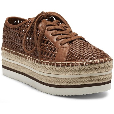 

Vince Camuto Womens Kemmy Casual and Fashion Sneakers 9.5 Medium (B,M) 9037, Barn brown