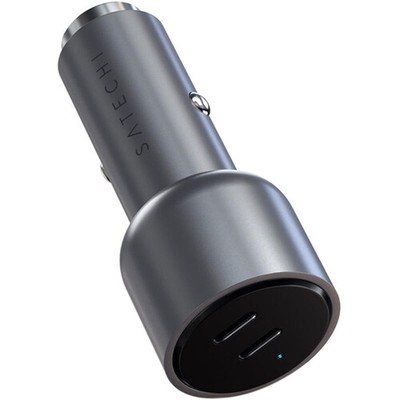 Satechi 40W USB Type-C Dual-Port PD Car Charger #ST-U2C40CCM