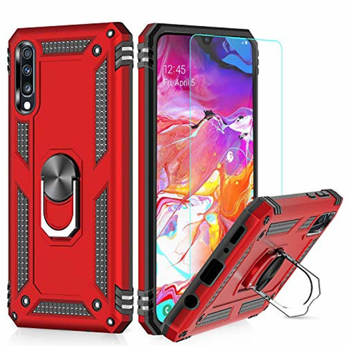 coque samsung a70 antichoc rouge